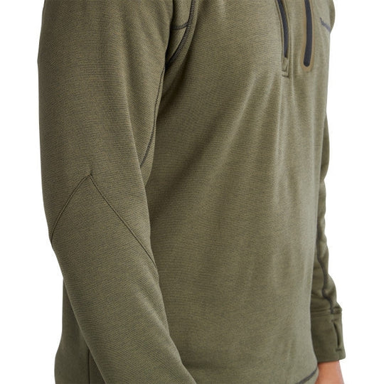Timberland Pro Reaxion Chamarra de Polar Atlética para Hombre, Zíper de 1/4 - Verde - TB0A55RV369 - Imagen 5