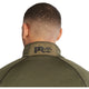Timberland Pro Reaxion Chamarra de Polar Atlética para Hombre, Zíper de 1/4 - Verde - TB0A55RV369 - Imagen 3