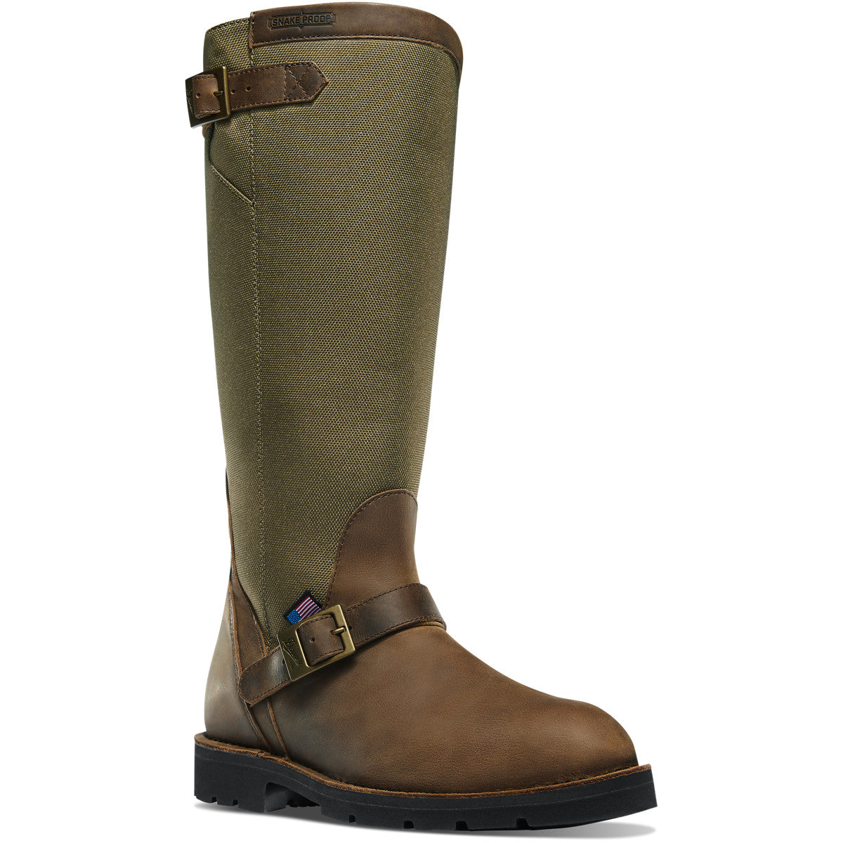 Danner Men's San Angelo 17" Snake Hunt Boot - Brown - 42751 7 / Medium / Brown - Overlook Boots