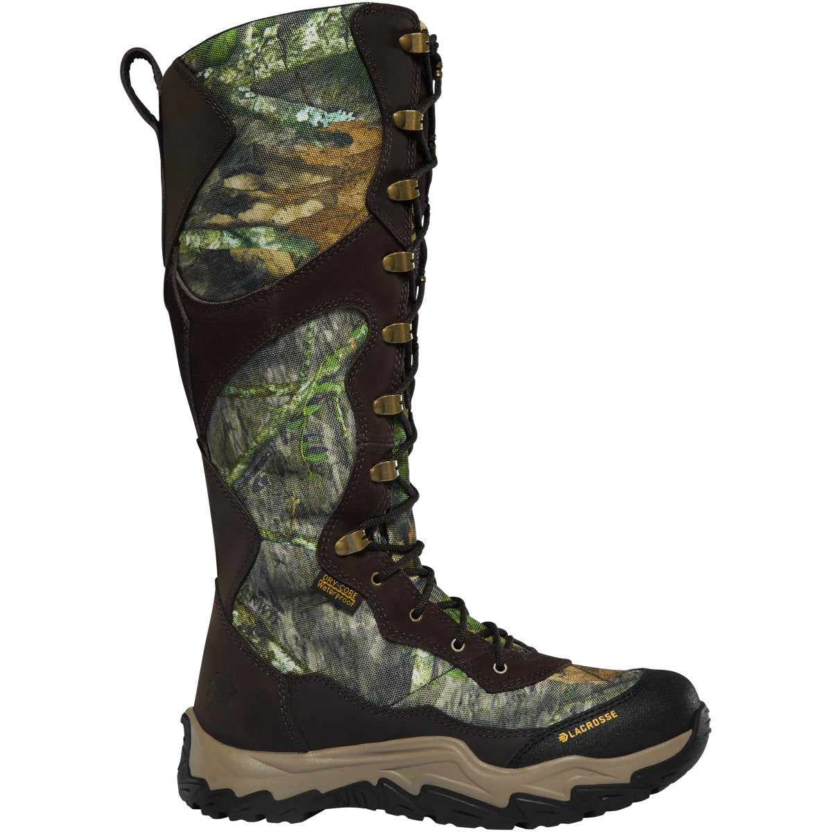 LaCrosse Women's Venom II 15" Waterproof Side Zipper Snake Hunt Boot - NWTF Mossy Oak Obsession - 501001 5 / Medium / Mossy Oak - Overlook Boots