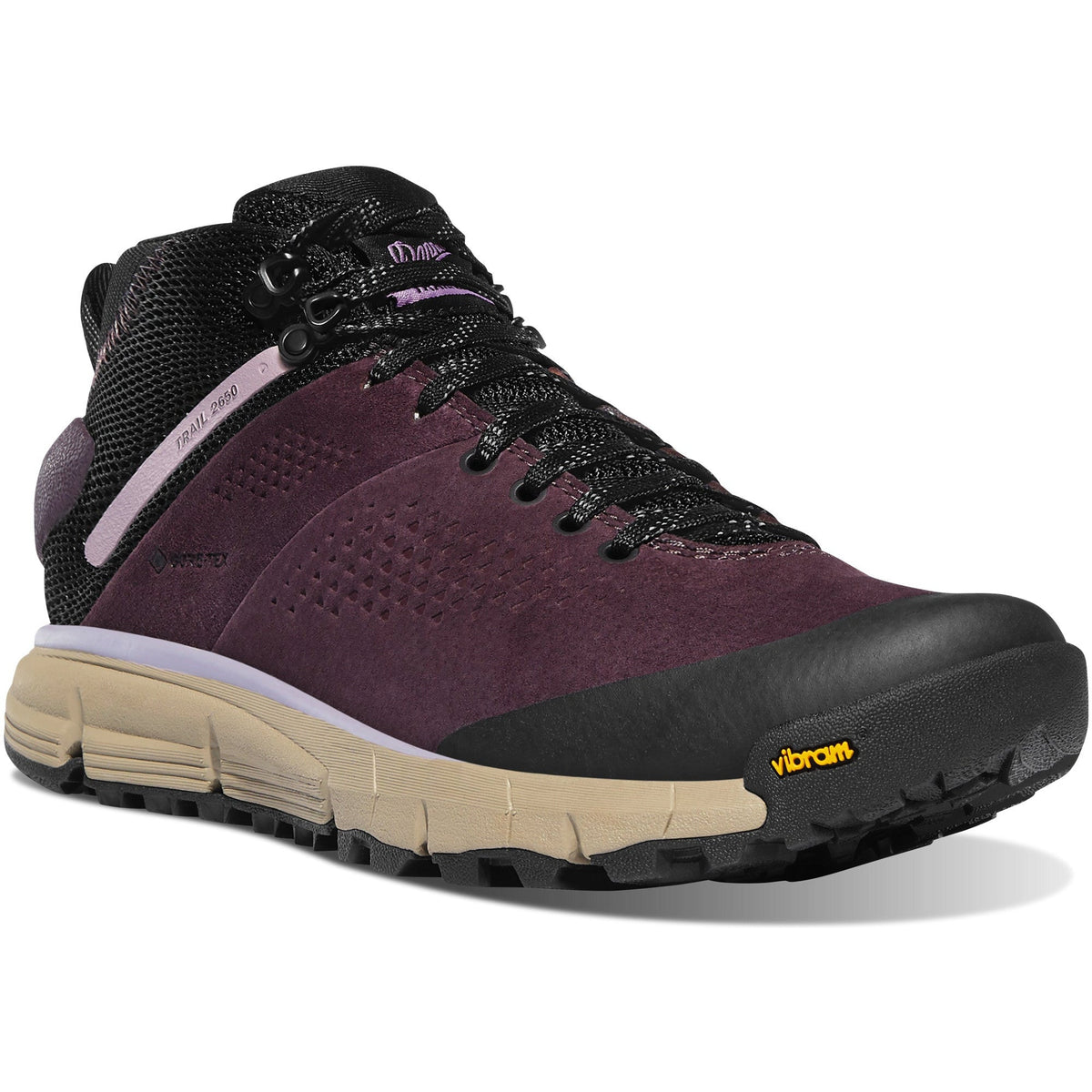 Danner Women's Trail 2650 Mid 4" Waterproof Hiker Shoe - Marionberry - 61244 5 / Medium / Purple - Overlook Boots