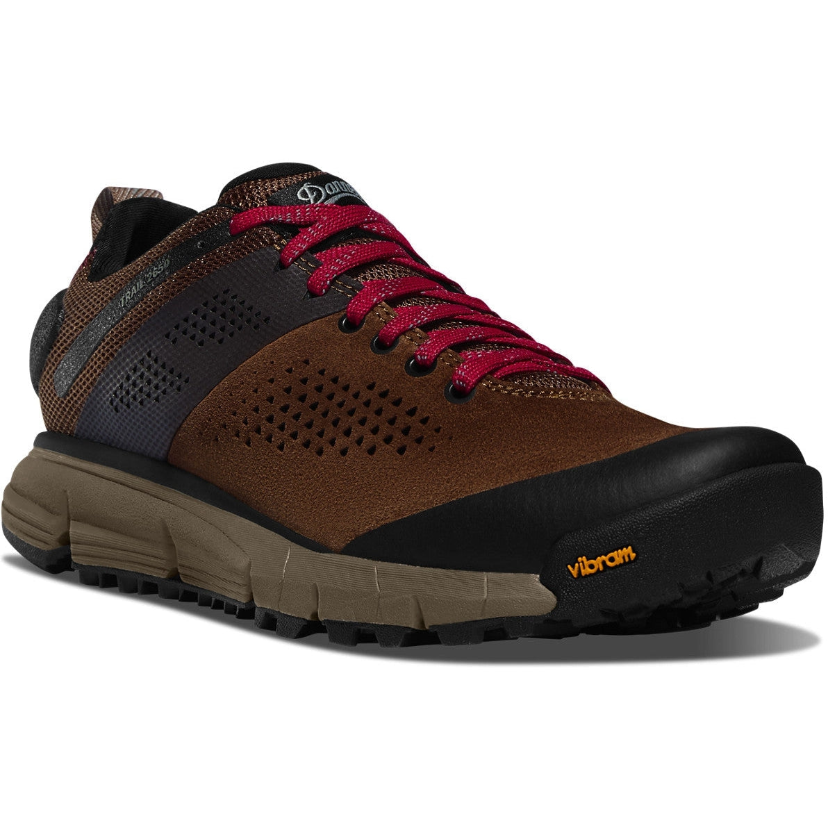 Danner Women's Trail 2650 GORE-TEX® 3" Hiker Shoe - Brown/Red - 61300 - Overlook Boots