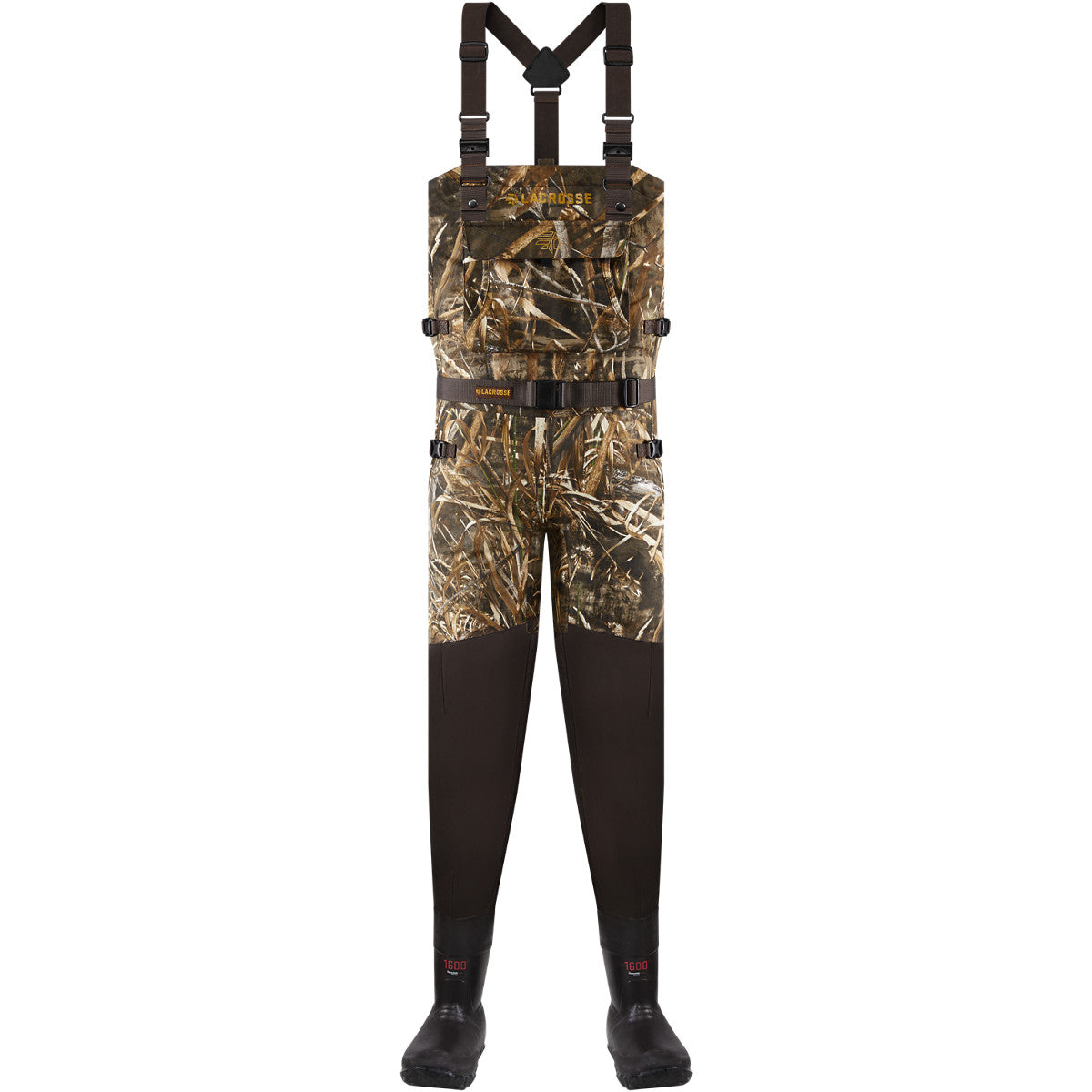 LaCrosse Women's Hai Call Breathable Chest Soft Toe Waterproof 1600G Hunt Boot - Realtree Max-5 - 700090 6 / Medium / Realtree Max-5 - Overlook Boots