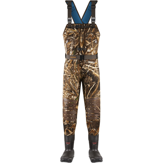 LaCrosse Women's Estuary Chest Soft Toe Waterproof 1200G Hunt Boot - Realtree Max-5 - 700314 6 / Medium / Realtree - Overlook Boots