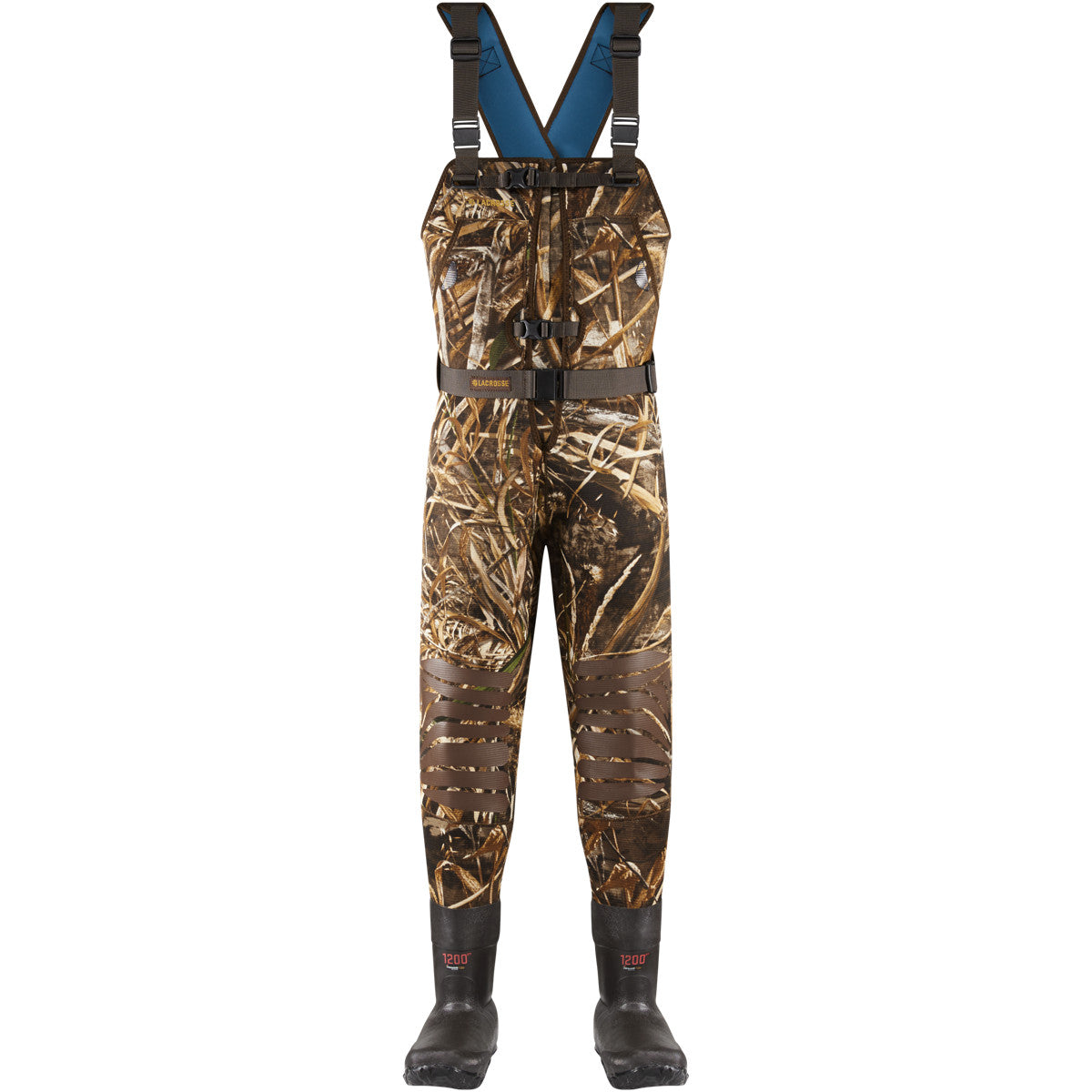 LaCrosse Women's Estuary Chest Soft Toe Waterproof 1200G Hunt Boot - Realtree Max-5 - 700314 6 / Medium / Realtree - Overlook Boots