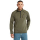 Timberland Pro Reaxion Chamarra de Polar Atlética para Hombre, Zíper de 1/4 - Verde - TB0A55RV369