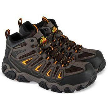 Thorogood Men's Crosstrex Hiker Waterproof Composite Toe Work Boot -Brown- 804-4291 7 / Wide / Brown - Overlook Boots