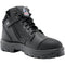 Steel Blue Men's Parkes Side Zipper Water Resistant Steel Toe Hiker Work Boot - Black - 812968 15 / Medium / Black - Overlook Boots
