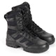 Thorogood The Deuce Bota de Servicio para Hombre, 8 Pulgadas, Impermeable, Cierre Lateral - Negro - 834-6219