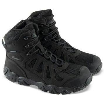 Thorogood Men's Crosstrex 6" Waterproof Side-Zip Work Boot - Black - 834-6295 8 / Medium / Black - Overlook Boots