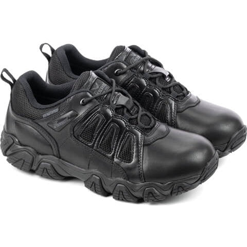 Thorogood Men's Crosstrex Oxford Composite Toe Waterproof Duty Shoe Black- 804-6386 4 / Medium / Black - Overlook Boots