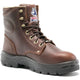 Steel Blue Men's Argyle 6" Waterproof Soft Toe Work Boot - Oak - 810952 7 / Medium / Brown - Overlook Boots