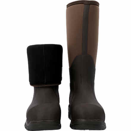 Muck Men's Arctic Pro Steel Toe Waterproof Rubber Work Boot - Bark - ACP-Steel - Overlook Boots