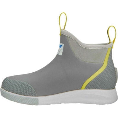 Xtratuf Ankle Deck Sport Bota de Cubierta para Mujer, 6 Pulgadas, Impermeable, Antideslizante - Gris - ADSW108 - Imagen 3