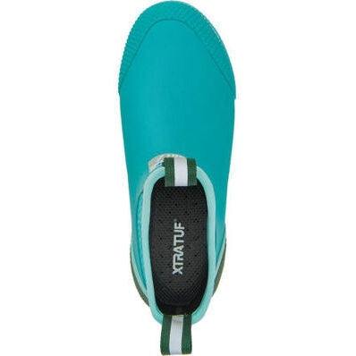 Xtratuf Women's Ankle 6" Waterproof Slip Resistant Deck Sport Boot -Green- ADSW-300 - Overlook Boots