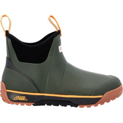 Xtratuf Men's Ice Rubber 6" Waterproof Ankle Deck Boot -Olive- AIMR300 7 / Medium / Olive - Overlook Boots
