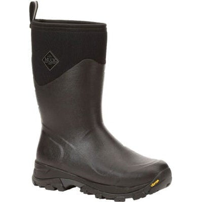 Muck Men's Arctic Ice AGAT Mid Waterproof Outdoor Boot - Black - AVMVA-000 7 / Black - Overlook Boots