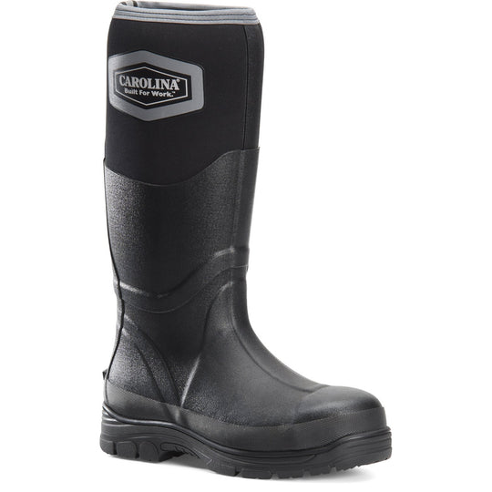 Carolina Men's Graupel 16" Steel Toe Waterproof Rubber Work Boot - Black - CA2200 6 / Medium / Black - Overlook Boots