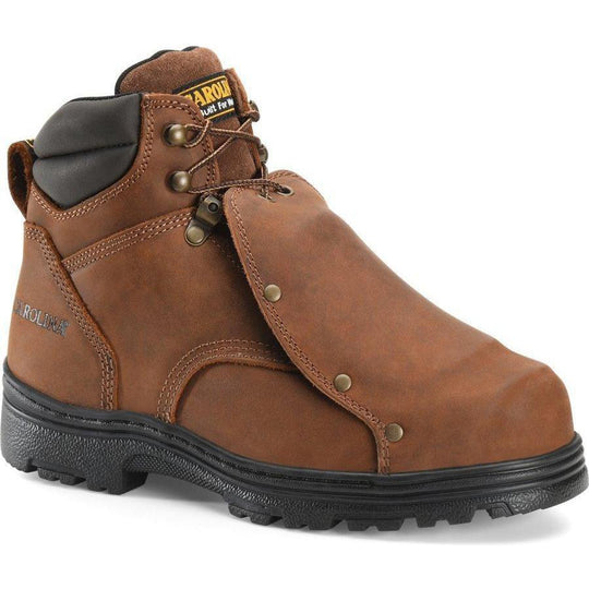 Carolina Men's Foreman 6" Steel Toe External Metguard Work Boot - Brown - CA3630 8 / Medium / Brown - Overlook Boots