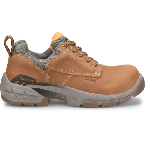 Carolina Men's Duke Composite Toe Electrostatic Dissipative Oxford Work Shoe - Brown - CA5541 8 / Medium / Brown - Overlook Boots