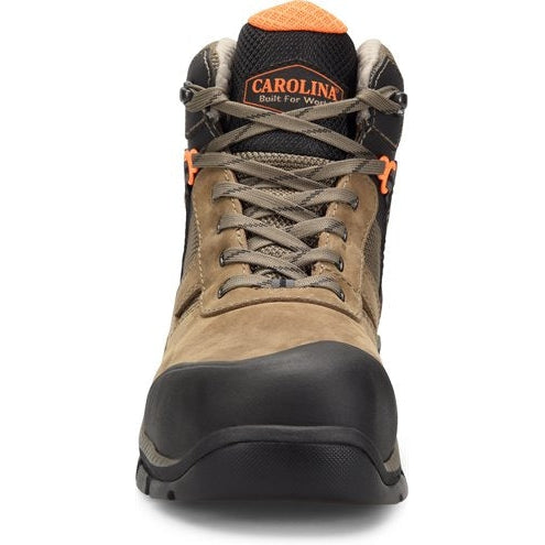 Carolina Men's Duke 5" Waterproof Composite Toe Hiker Work Shoe -Brown- CA5548 - Overlook Boots