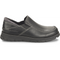 Carolina Women's S-117 Electrostatic Dissipative Alum Toe Lightweight Slip-On Work Shoe Black- CA5672 6 / Medium / Black - Overlook Boots