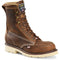 Carolina Men's Ferric USA Made 8" Steel Toe Moc Toe Work Boot - Brown - CA7516 8 / Medium / Brown - Overlook Boots