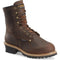 Carolina Men's Elm 8" Waterproof Insulated Metguard Logger Work Boot - CA7821 7 / Medium / Brown - Overlook Boots
