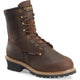 Carolina Men's Elm 8" Waterproof Insulated Metguard Logger Work Boot - CA7821 7 / Medium / Brown - Overlook Boots
