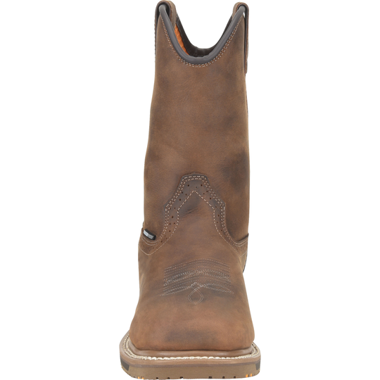 Carolina Men's Anchor 10" Square Toe Waterproof Roper Work Boot - CA8036 - Overlook Boots