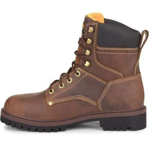 Carolina Men's Silvanus 8" Steel Toe Waterproof Work Boot - Tobacco - CA8585 - Overlook Boots