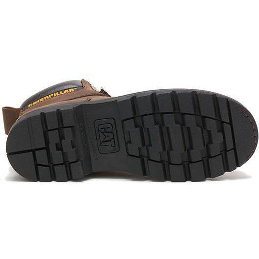 CAT Men's Second Shift 6" Work Boot - Dark Brown - P72593  - Overlook Boots