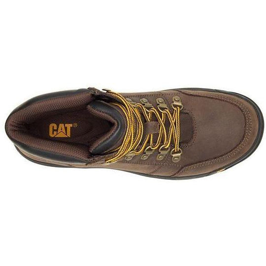 CAT Men's Outline 6" Slip Resistant Work Boot - Brown - P74087 - Overlook Boots