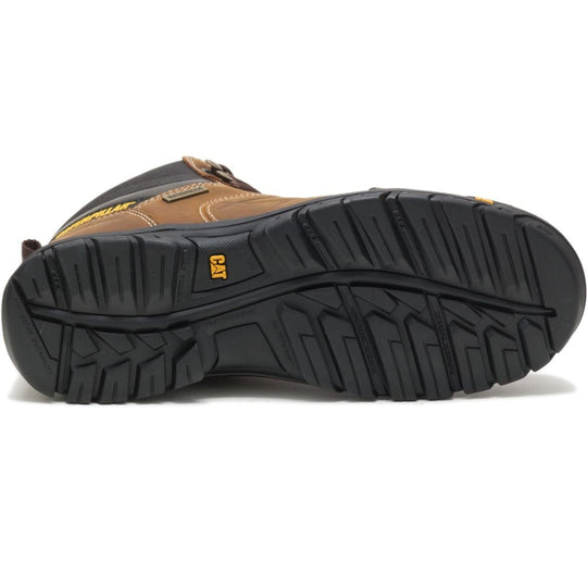 CAT Men's Threshold Waterproof Soft Toe Work Boot - Real Brown - P74128 - Overlook Boots