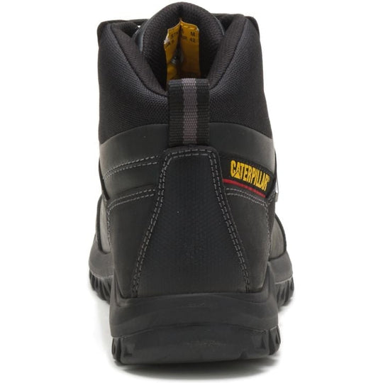 CAT Men's Threshold Waterproof Steel Toe Work Boot - Black - P90936  - Overlook Boots