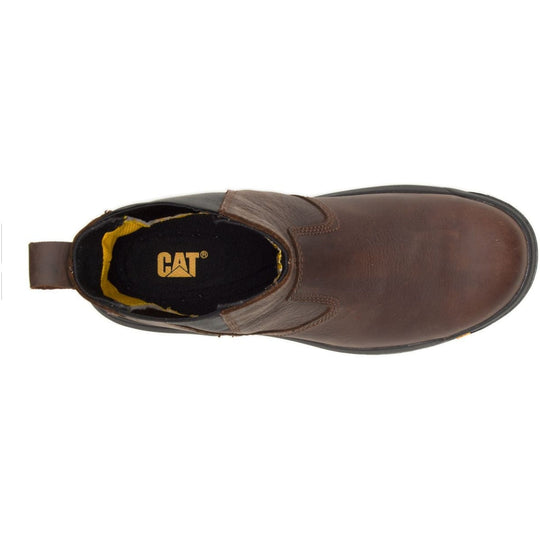 CAT Men's Wheelbase Steel Toe Work Boot - Clay - P91026  - Overlook Boots