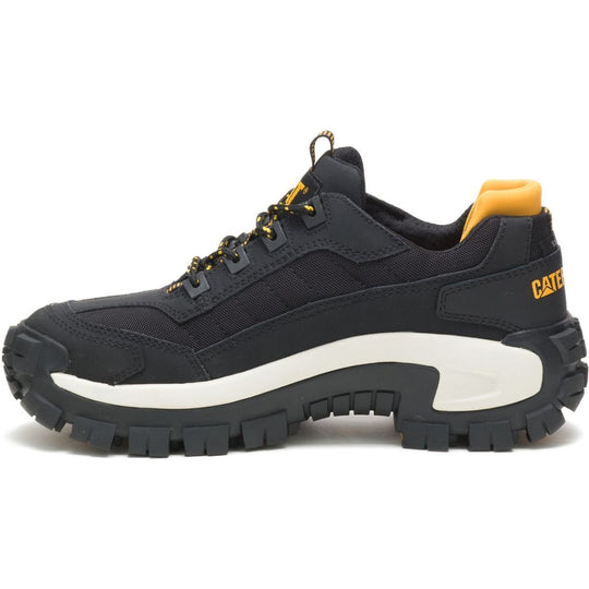 CAT Men's Invader Steel Toe Work Shoe - Black/Full Moon - P91275  - Overlook Boots