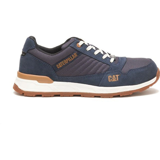 CAT Men's Venward Composite Toe Slip Resistant Work Shoe - India Ink - P91482 7 / Medium / Blue - Overlook Boots