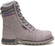 CAT Women's Echo Waterproof Steel Toe EH Slip Resistant Work Boot - Grey - P90565 - Overlook Boots