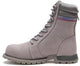 CAT Women's Echo Waterproof Steel Toe EH Slip Resistant Work Boot - Grey - P90565 - Overlook Boots