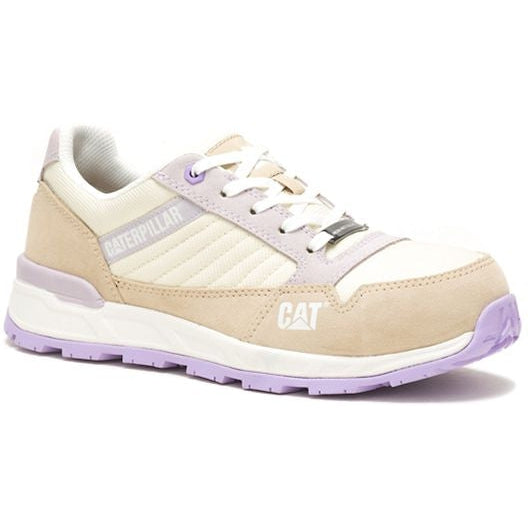 CAT Women's Venward Composite Toe Slip Resistant Work Shoe - Desert Mojave/Lilac Marble - P91479 - Overlook Boots