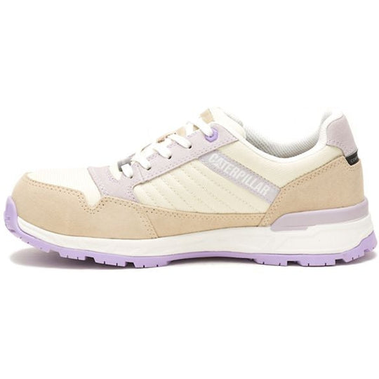 CAT Women's Venward Composite Toe Slip Resistant Work Shoe - Desert Mojave/Lilac Marble - P91479 - Overlook Boots