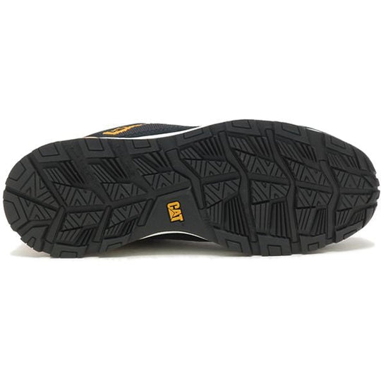 CAT Women's Venward Composite Toe Slip Resistant Work Shoe -Black/Cat Yellow- P91605 - Overlook Boots