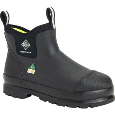 Muck Men's CC Chelsea Steel Toe Waterproof Puncture Resistant Work Boot - Black - CCST-CSA 5 / Black - Overlook Boots