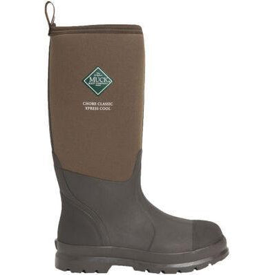 Muck Men's Chore Classic Tall Xpresscool Waterproof Work Boot- Bark - CHHC-900 - Overlook Boots