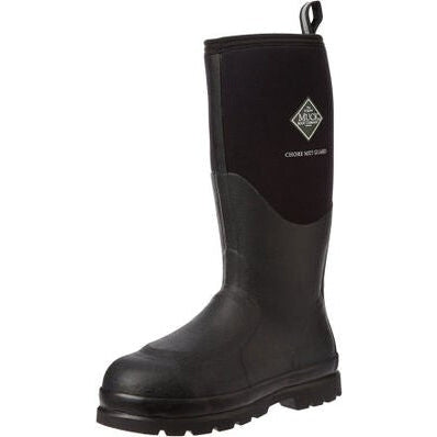 Muck Men's CC Steel Toe Waterproof MG Puncture Resistant Work Boot - Black - CHS-META - Overlook Boots
