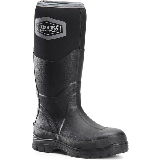 Carolina Men's Mud Jumper 16" Soft Toe Waterproof Rubber Boot -Black- CA2100 - Overlook Boots