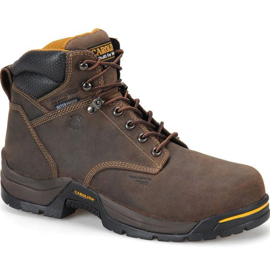 Carolina Men's Bruno Lo 6" Composite Toe Waterproof Insulated Work Boot -Brown- CA5521 - Overlook Boots