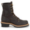 Carolina Men's Elm Logger 8" Soft Toe Slip Resistant Work Boot -Brown- 821 7 / Medium / Brown - Overlook Boots