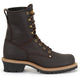 Carolina Men's Elm Logger 8" Soft Toe Slip Resistant Work Boot -Brown- 821 7 / Medium / Brown - Overlook Boots